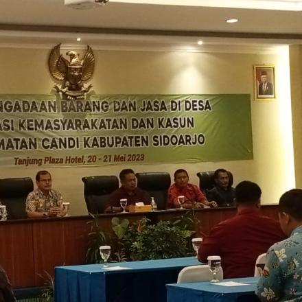 BIMTEK Tata Cara Pengadaan Barang dan Jasa di Desa Bagi KESRA dan KASUN